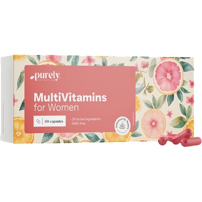 Purely Nutrition Мултивитамини за жени - 60 капсули