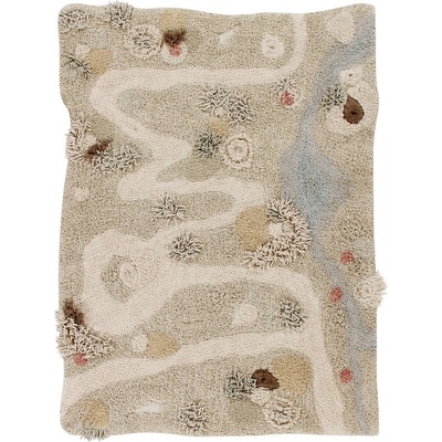 Lorena Canals Бежово памучно детско килимче за игра 120x160 cm Path of Nature - Lorena Canals (C-PATH)