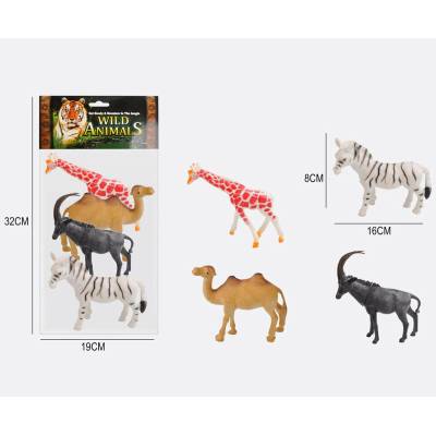 Armtoys КОМПЛЕКТ АФРИКАНСКИ ЖИВОТНИ ЗА ИГРА 4 БР. В ПЛИК
