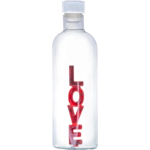 Vin Bouquet 1, 1 стъклена бутилка с декорация LOVE от Vin Bouquet