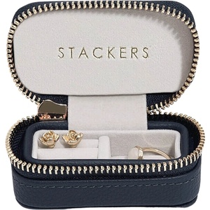 Stackers Пътническа кутия за бижута Travel Mini Stackers морскосиня (76144)