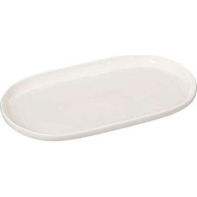 Secret de Gourmet Porcelánový talíř na těsto NORA 30 x 18 cm bílá