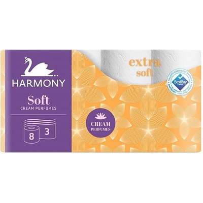 HARMONY Soft CREAM Aroma biely 8 ks