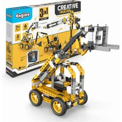 Engino Creative builder vysokozdvižný vozík machinery motorized set CB-M40