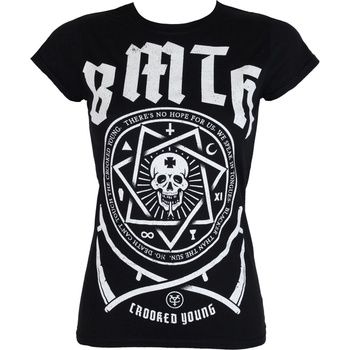 ROCK OFF дамска тениска Bring Me The Horizon - Crooked - ROCK OFF - BMTHTS47LB