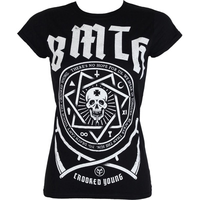 ROCK OFF дамска тениска Bring Me The Horizon - Crooked - ROCK OFF - BMTHTS47LB