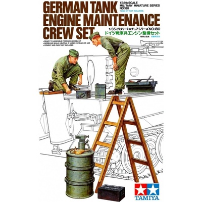 Tamiya German Tank Engine Maintenance Crew Set 1:35