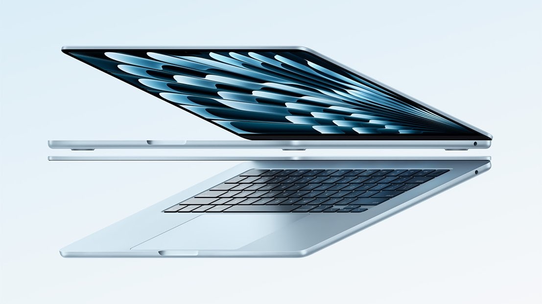 Apple MacBook Air M4 v blankytne modrej