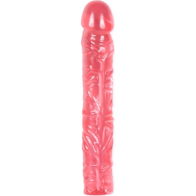 Doc Johnson Класическо розово пенис дилдо с вени 25см