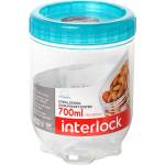 Lock & lock Буркан Lock & Lock Interlock INL304B 700ml, петролено зелен (107306)