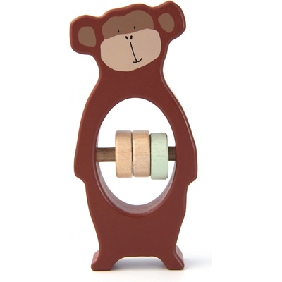 Trixie Dřevěné chrastítko Mr. Monkey