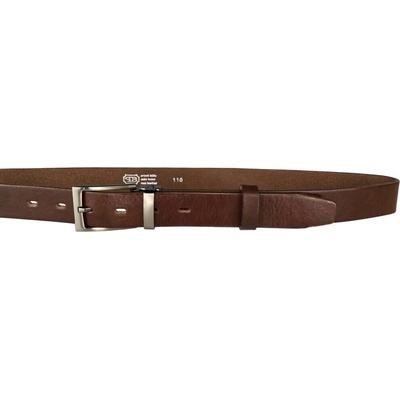 Penny Belts pánský kožený opasek 30-100-8-506 hnědý