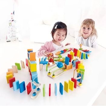 Детска пластмасова играчка Домино, 30 x 9 x 24 см