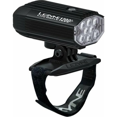 Lezyne Helmet Lite Drive 1200+ 1200 lm Satin predné čierne