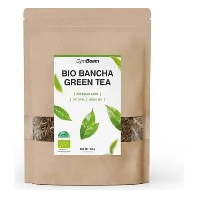 GymBeam Bancha organický zelený čaj 50 g