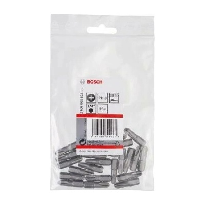 Bosch PH3, dĺžka 25 mm, 25 ks 2607001516