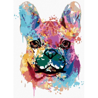 zuty buldoček 80 x 100 cm bez rámu a bez vypnutí plátna 8596530004349