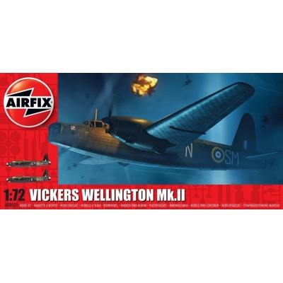 Airfix Classic Kit letadlo A08021 Vickers Wellington Mk.II 1:72