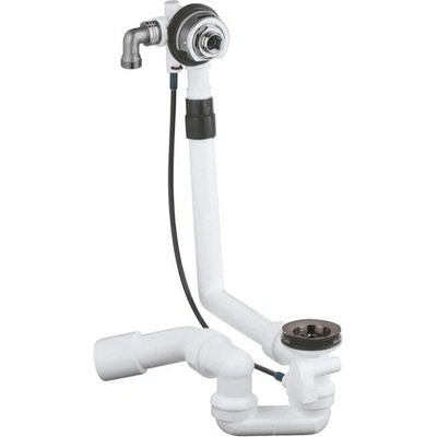 Grohe Talentofill - Napúšťacia, odtoková a prepadová súprava, Hard Graphite 28990A00