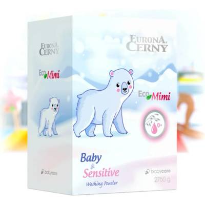 Eurona by Cerny Eurona Eco Mimi 0+ Jemný prací prostředek pro miminka 2750 g