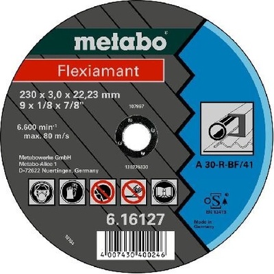 Metabo Řezný kotouč 115 x 22,23 mm 616727000