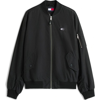 Tommy Jeans Яке Tommy Jeans Men's TJ Ribbed Zip-Through Bomber Jacket - Black