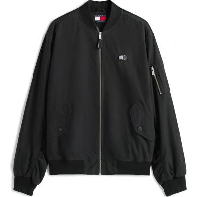 Tommy Jeans Яке Tommy Jeans Men's TJ Ribbed Zip-Through Bomber Jacket - Black