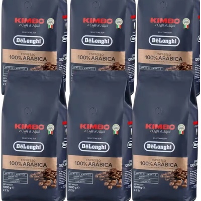DeLonghi Espresso 100% arabica 6 x 1 kg