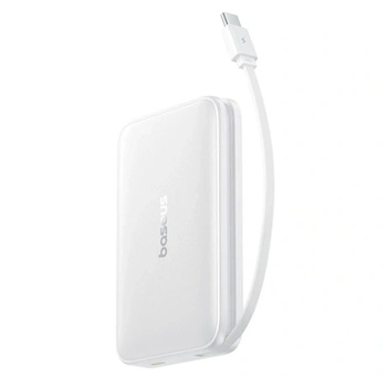 Baseus PicoGo Magnetic Power Bank 10000mAh 27W бял (P10076805213-00)