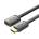 Vention HDMI/M - HDMI/F (4K, HD, PVC, черен), 1 м, кабел