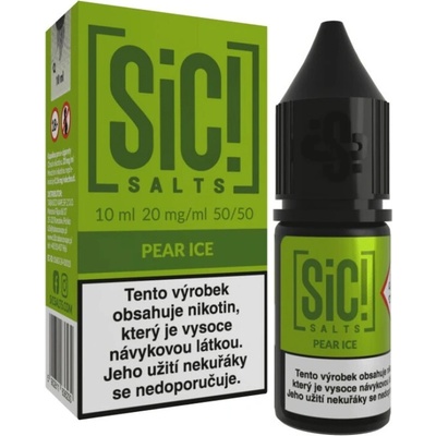 Sic! Salts Pear Ice 10 ml 10 mg