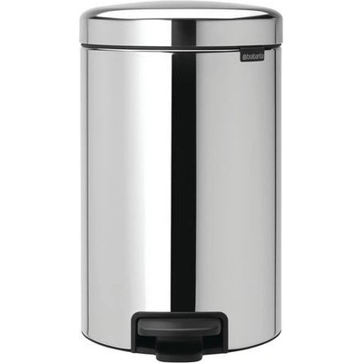 Brabantia s nožním pedálem NewIcon 12 l z nerezové oceli