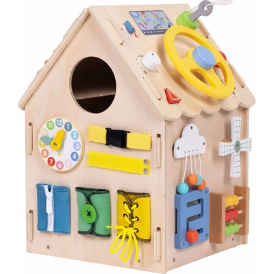 Ecotoys Montessori dřevěný domek XXL