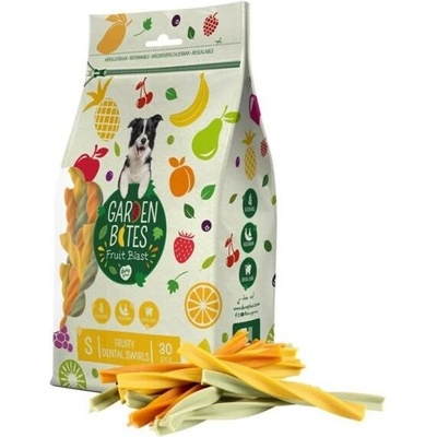 DUVO+ Garden bites - ovocné dentálne tyčinky S 13 cm 30 ks / 230 g