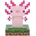 Paladone Лампа Paladone Icons: Minecraft - Axolotl Light (PD-084885)