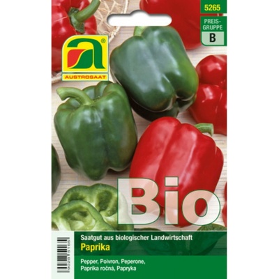 AUSTROSAAT Bio paprika "California Wonder" - 1 bal.