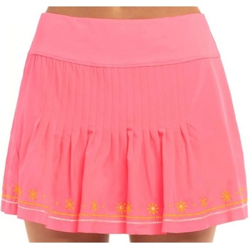 Lucky in Love Дамска пола Lucky in Love Embroidery Long Stitch Around Skirt - Розов