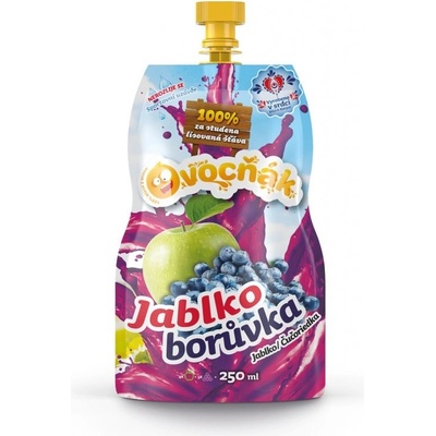 Ovocňák mušt jablko a čučoriedka 250 ml