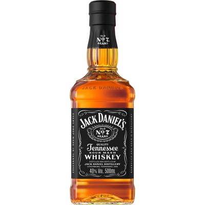 Jack Daniel's Whiskey Old No. 7 40% 0,35 l (holá láhev)