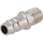 Airpress Съединител за маркуч 1/4" закален с външна резба тип euro 43e772 (43e772)