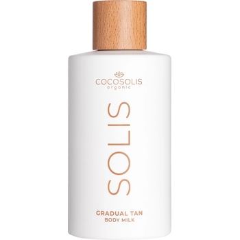 Cocosolis Натурално автобронзиращо мляко за тяло Solis, 200 ml