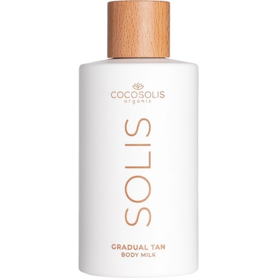 Cocosolis Натурално автобронзиращо мляко за тяло Solis, 200 ml