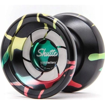 YYF Shutter Splash Black Rainbow Yoyo