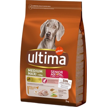 Ultima Medium Maxi Senior Chicken 3 kg