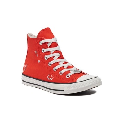 Converse Кецове Chuck Taylor All Star Y2K Heart A09117C Червен (Chuck Taylor All Star Y2K Heart A09117C)