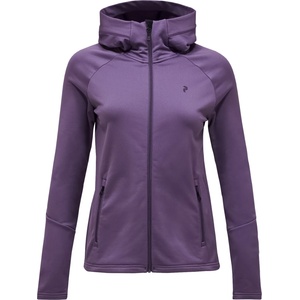 Peak Performance Дамско поларено яке Peak Performance Women's Rider Essentials Zip Hood Fleece jacket - Montana Grape / Montana Grape (105-6221-1015)