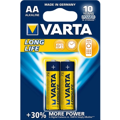 Varta Longlife AA 2ks 4106101412