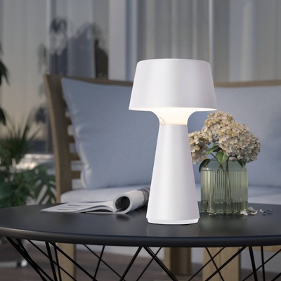 EGLO 75795-LED настолна външна презареждаема лампа SCORRANO LED/3W/230V 2000mAh IP44 бяла (EG75795)