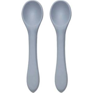 Lorelli Силиконови лъжички Lorelli - Natural, 2 броя, Grey (10230690003) - ozone