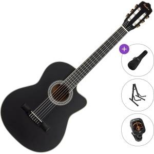 Pasadena PCC-10 Standard SET 4/4 Black Класическа китара